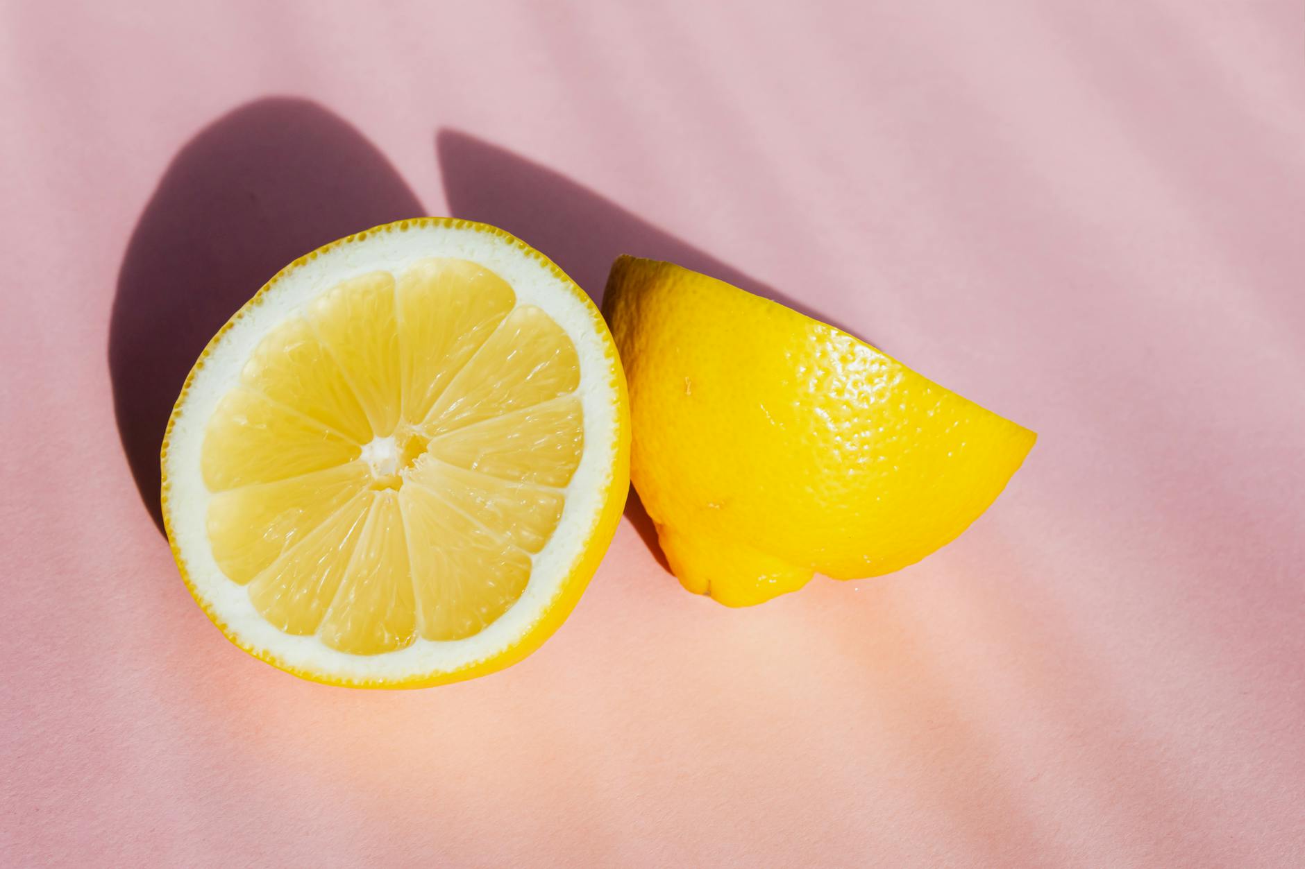 Fresh lemons in sunlight symbolizing natural clitoral stimulation and pleasure